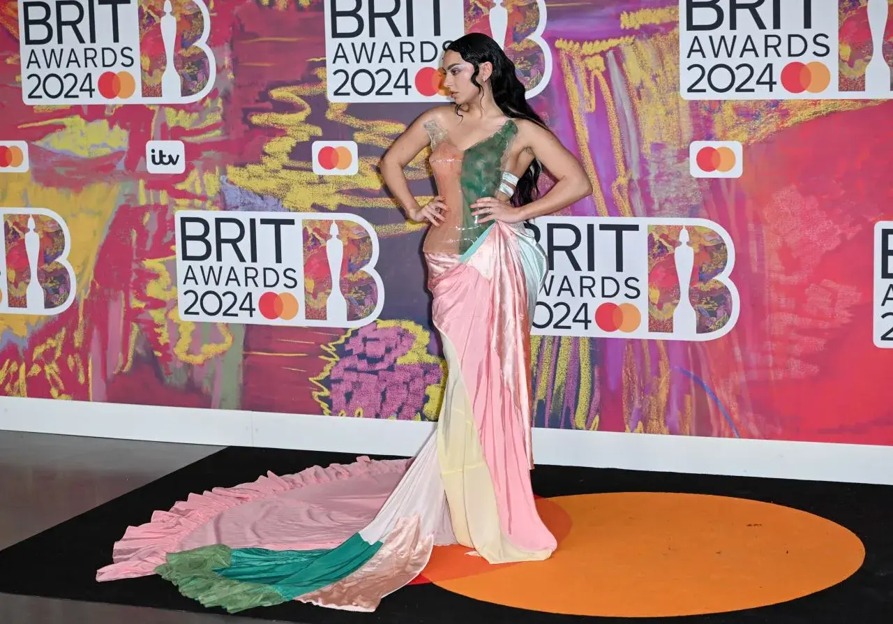 CHARLI XCX PHOTOSHOOT AT THE BRIT AWARDS 2024 IN LONDON 3